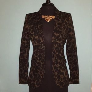 Rare NWT H&M leopard/cheetah/camo Blazer